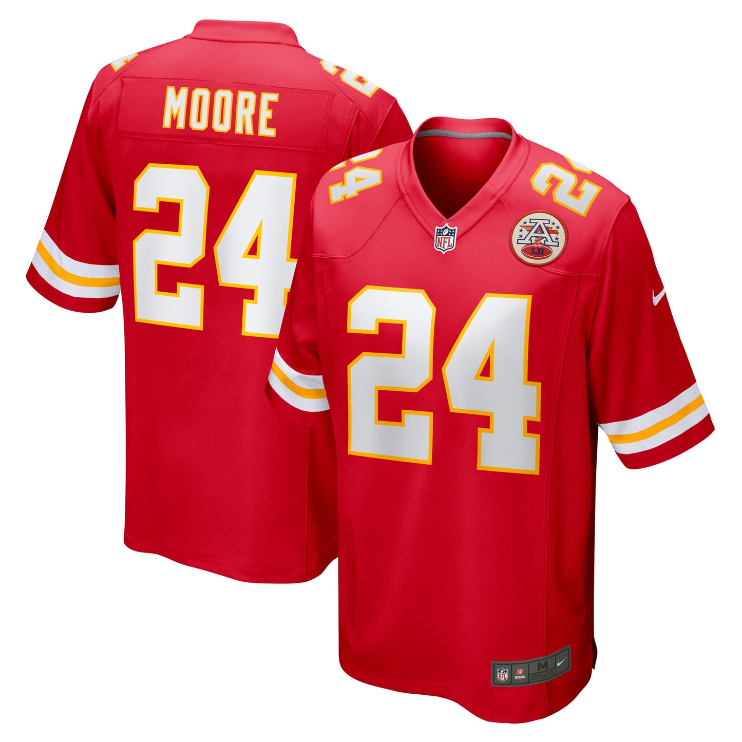 Skyy Moore Kansas City Chiefs Nike Game Player Jersey - Red