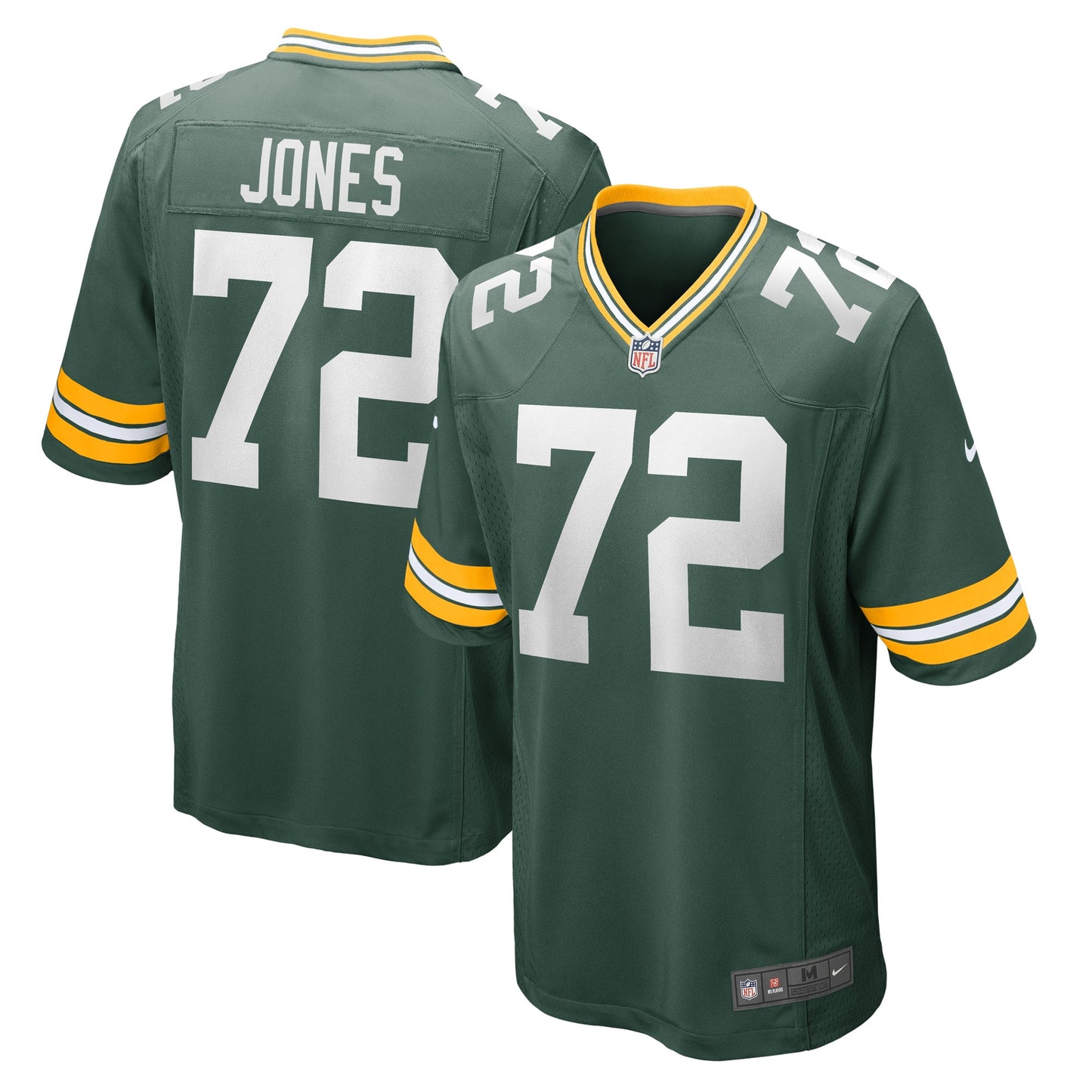 Caleb Jones Green Bay Packers Nike Game Player Jersey - Green