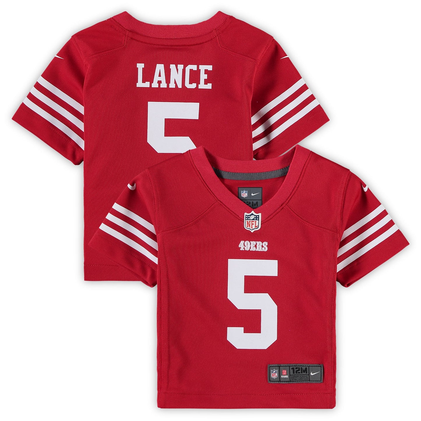 Trey Lance San Francisco 49ers Nike Infant Player Game Jersey - Scarlet