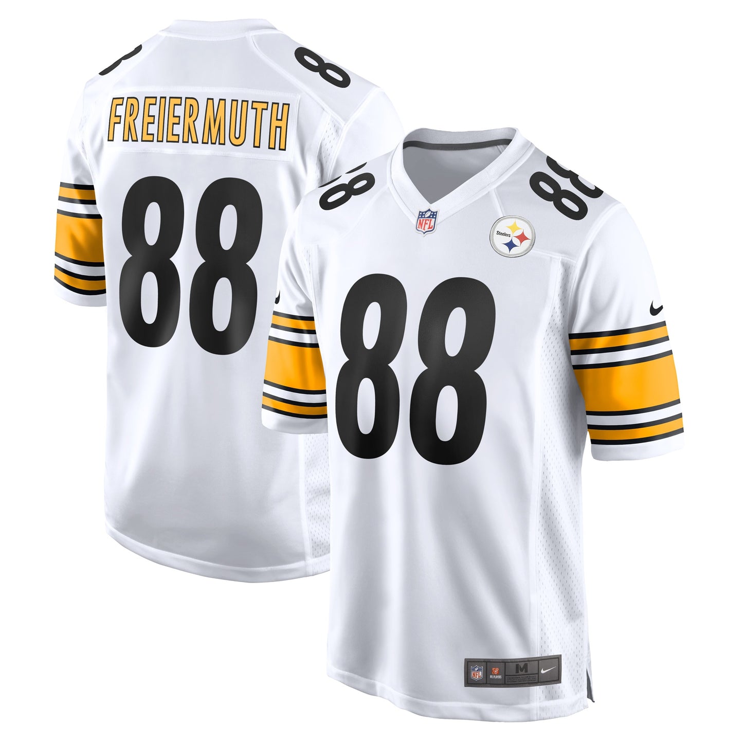 Pat Freiermuth Pittsburgh Steelers Nike Game Player Jersey - White
