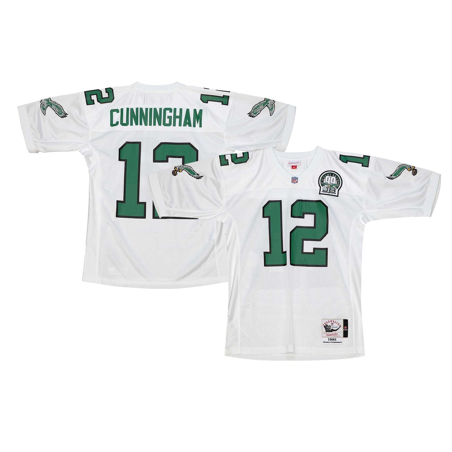 Randall Cunningham Philadelphia Eagles Mitchell & Ness 1992 Authentic Jersey - White