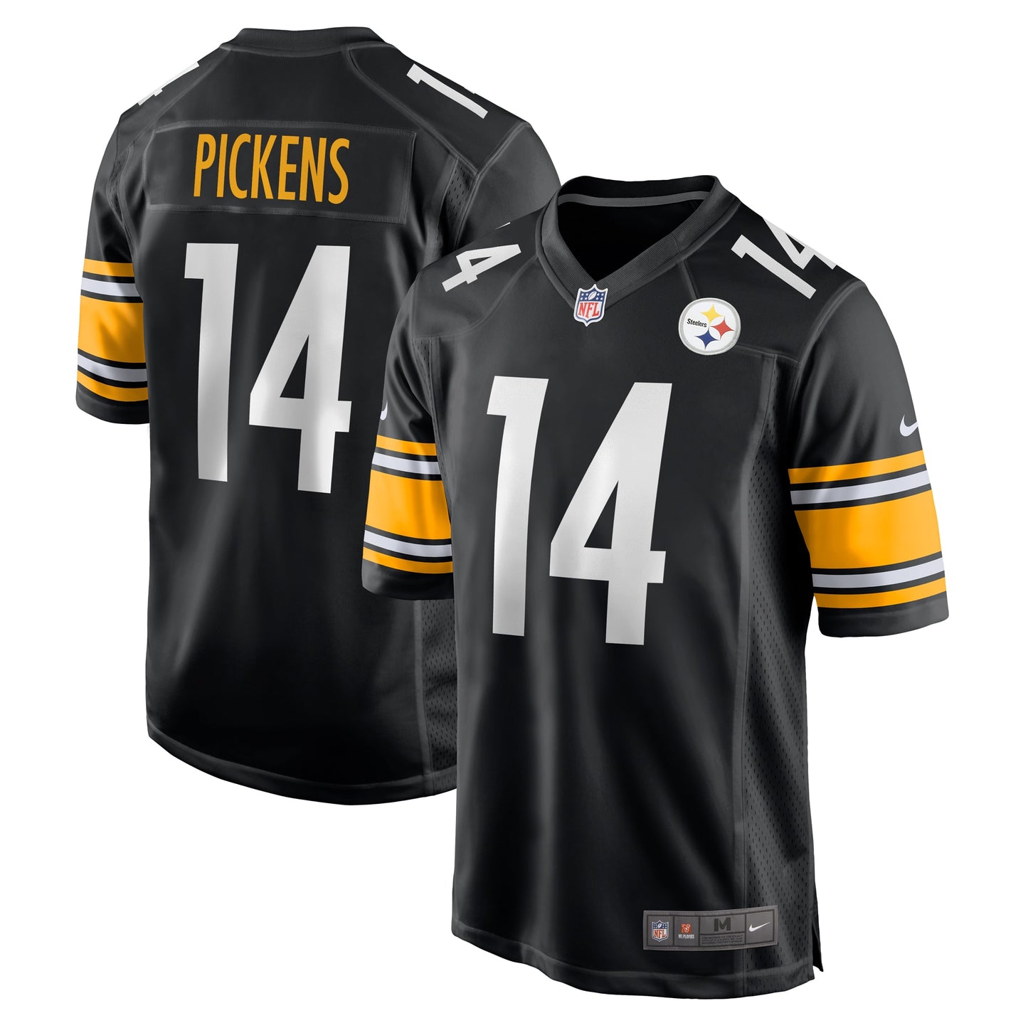 George Pickens Pittsburgh Steelers Nike Game Player Jersey - Black