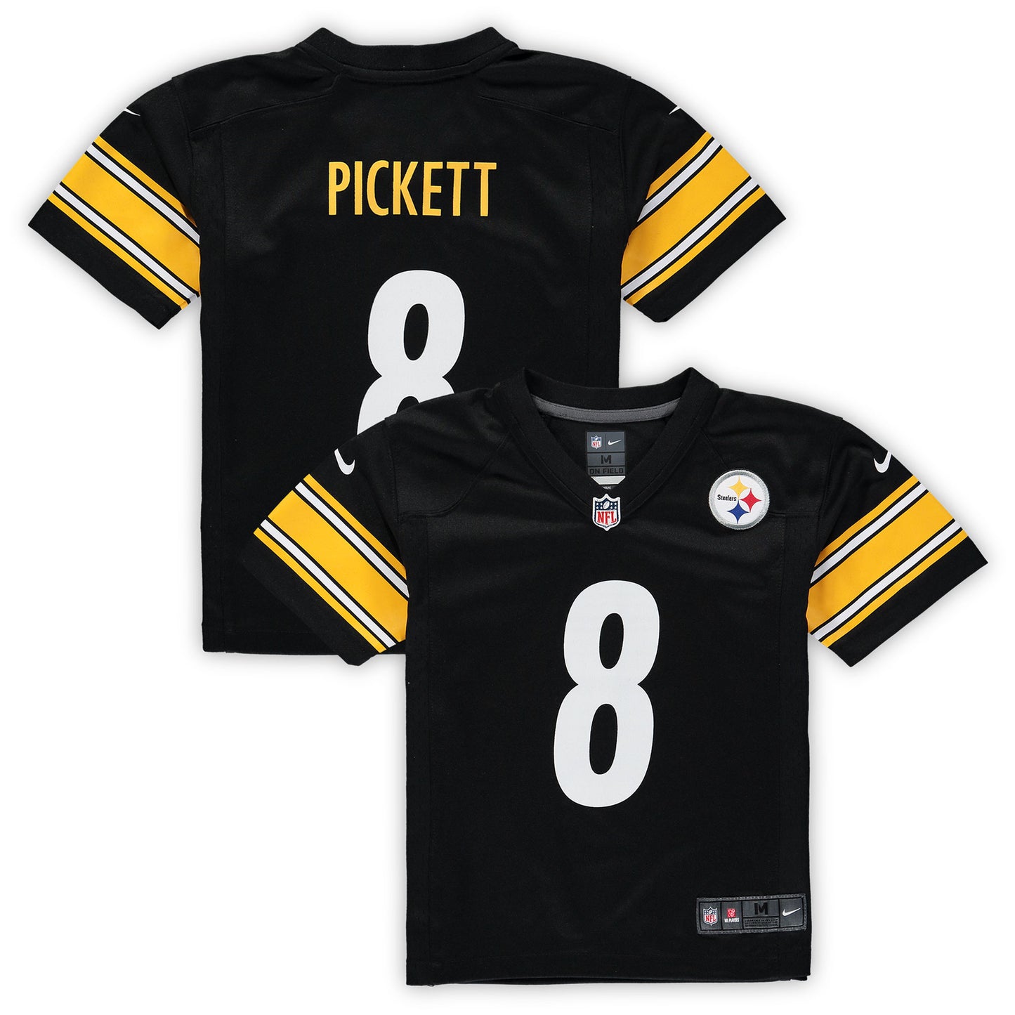 Kenny Pickett Pittsburgh Steelers Nike Preschool Game Jersey - Black