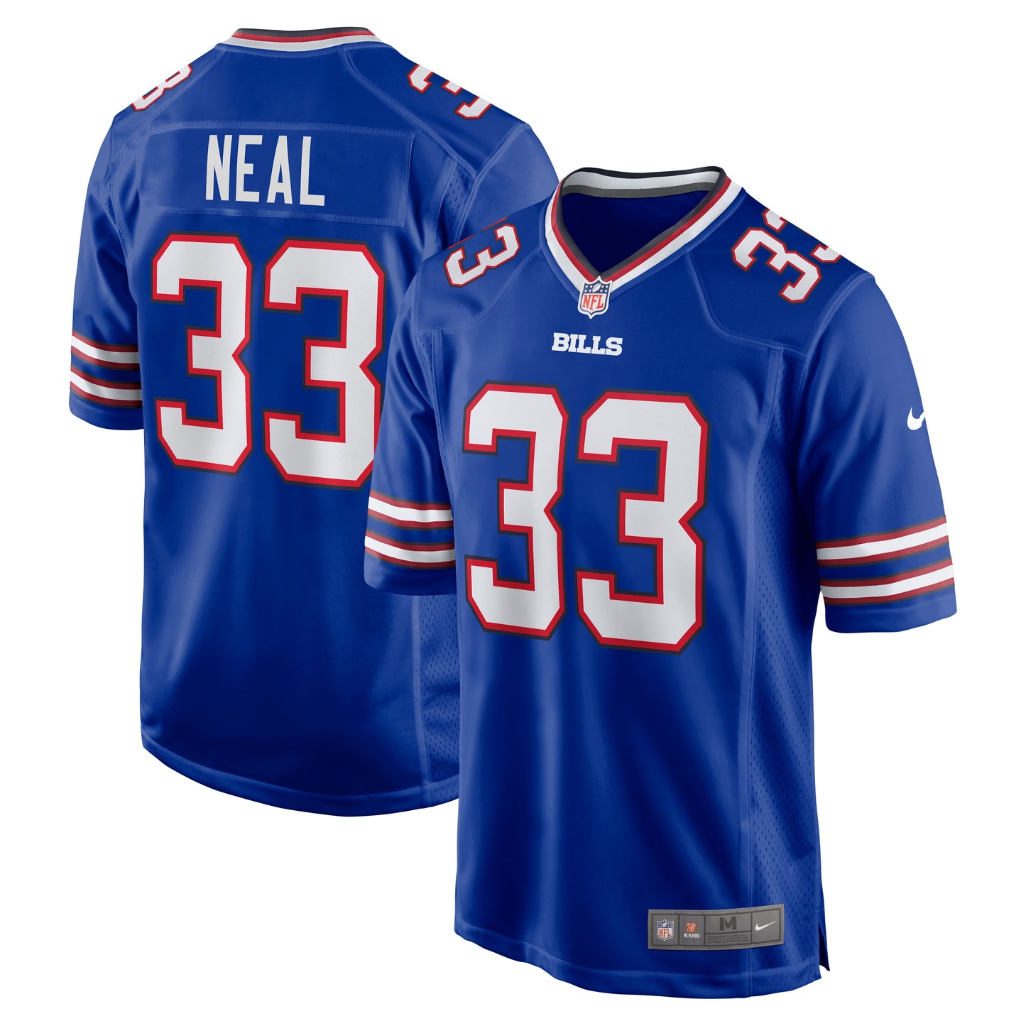 Siran Neal Buffalo Bills Nike Game Player Jersey - Royal