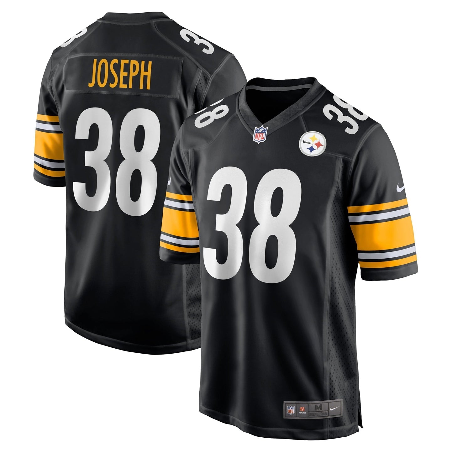 Men's Nike Karl Joseph Black Pittsburgh Steelers Game Player Jersey